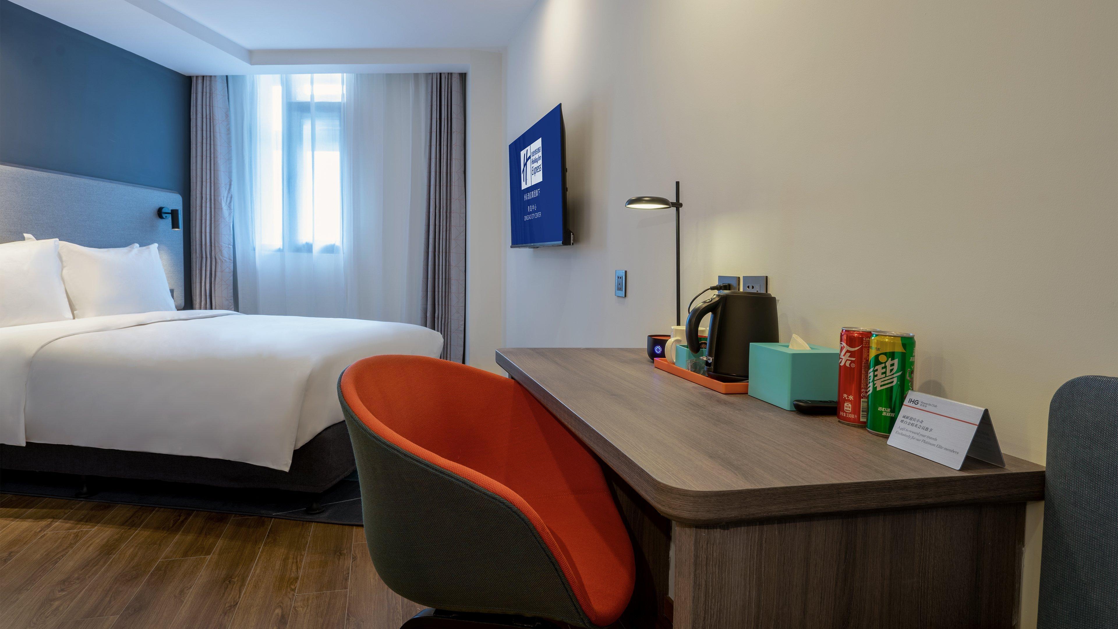 Holiday Inn Express Qingdao City Center By Ihg Bagian luar foto