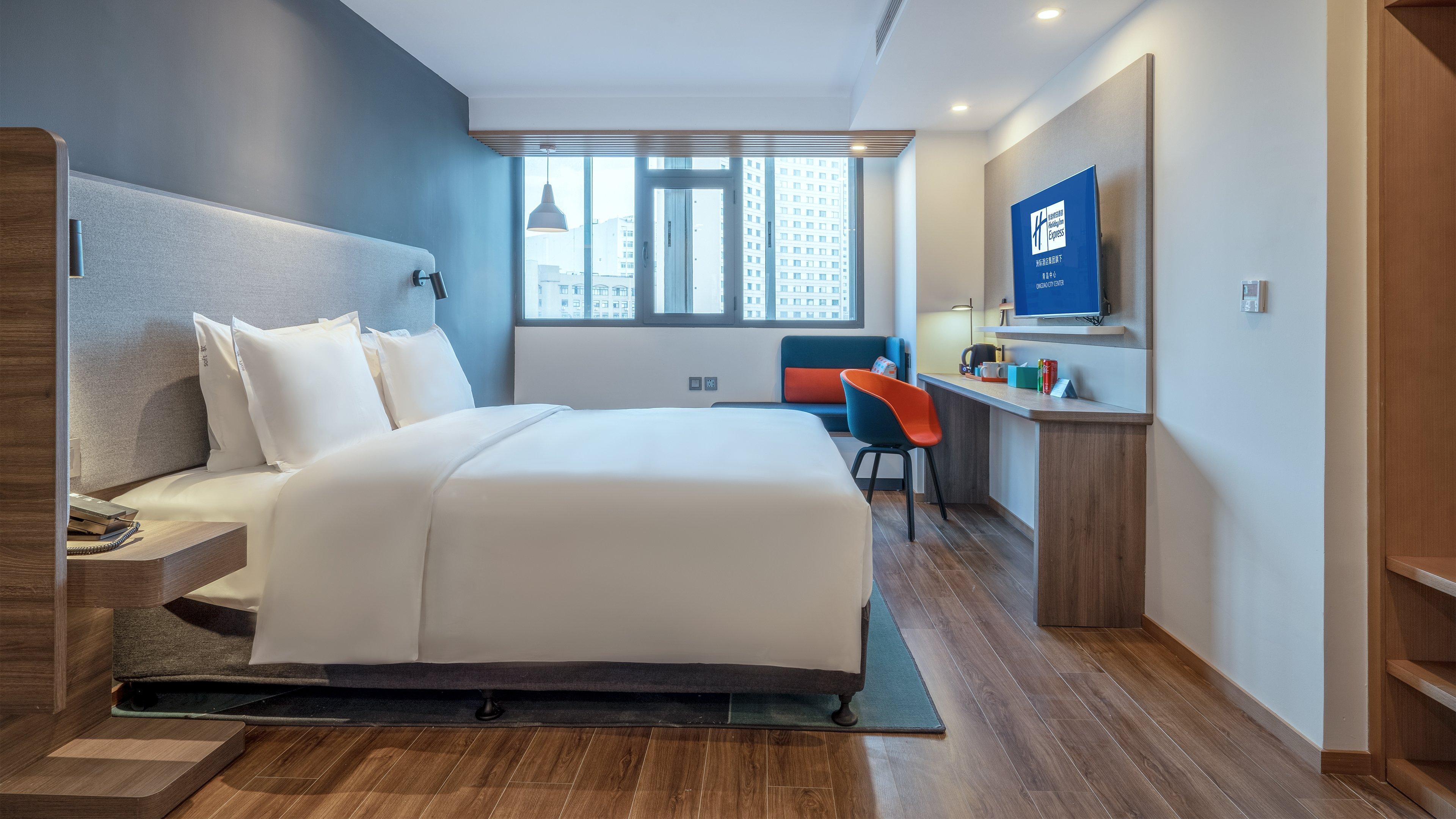 Holiday Inn Express Qingdao City Center By Ihg Bagian luar foto