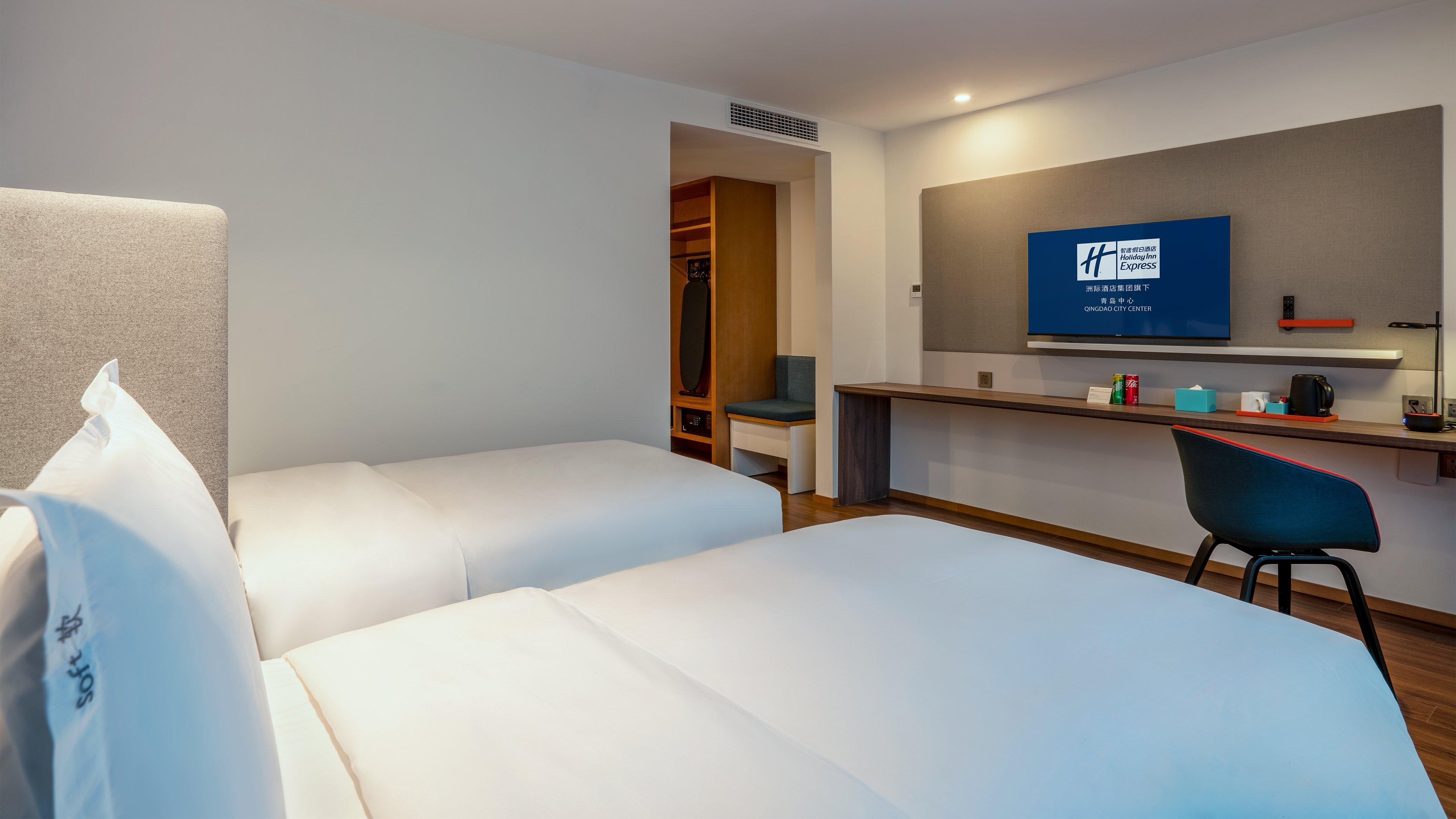 Holiday Inn Express Qingdao City Center By Ihg Bagian luar foto