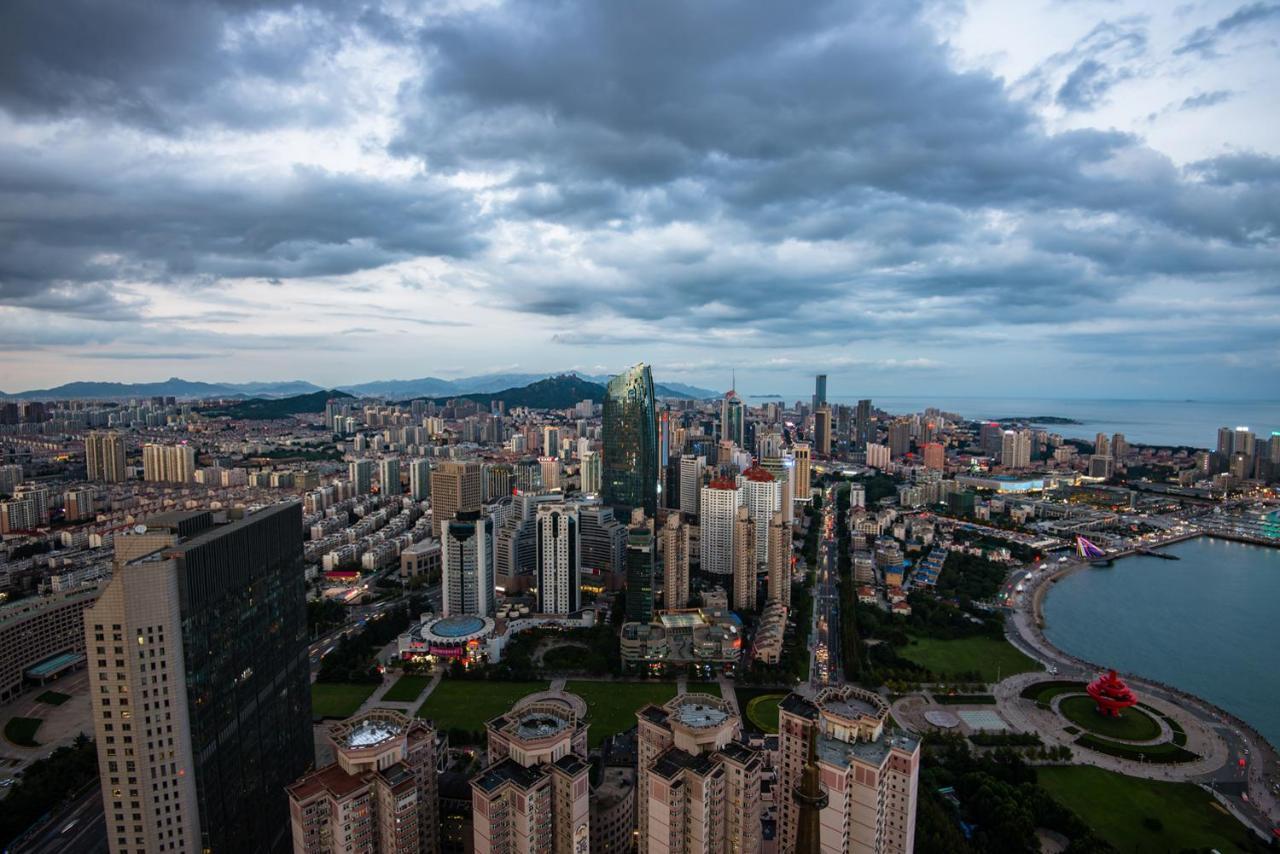 Holiday Inn Express Qingdao City Center By Ihg Bagian luar foto